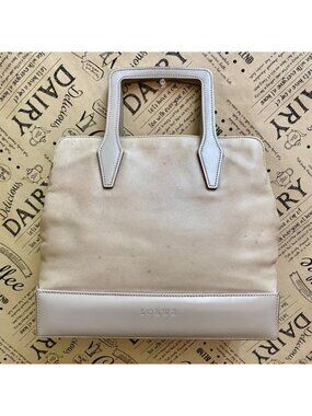 Loewe Hand Tote Box Doctors Leather